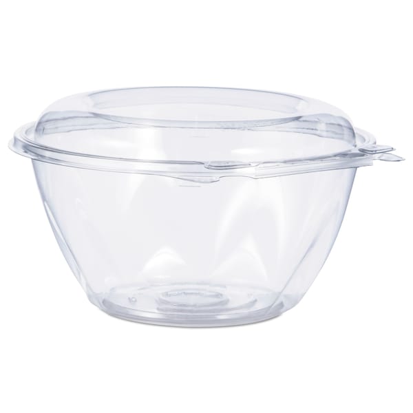 Dart Tamper-Resistant, Tamper-Evident Bowls with Dome Lid, 32 oz, 7" Diameter x 3.4"h, Clear, PK150 CTR32BD - main
